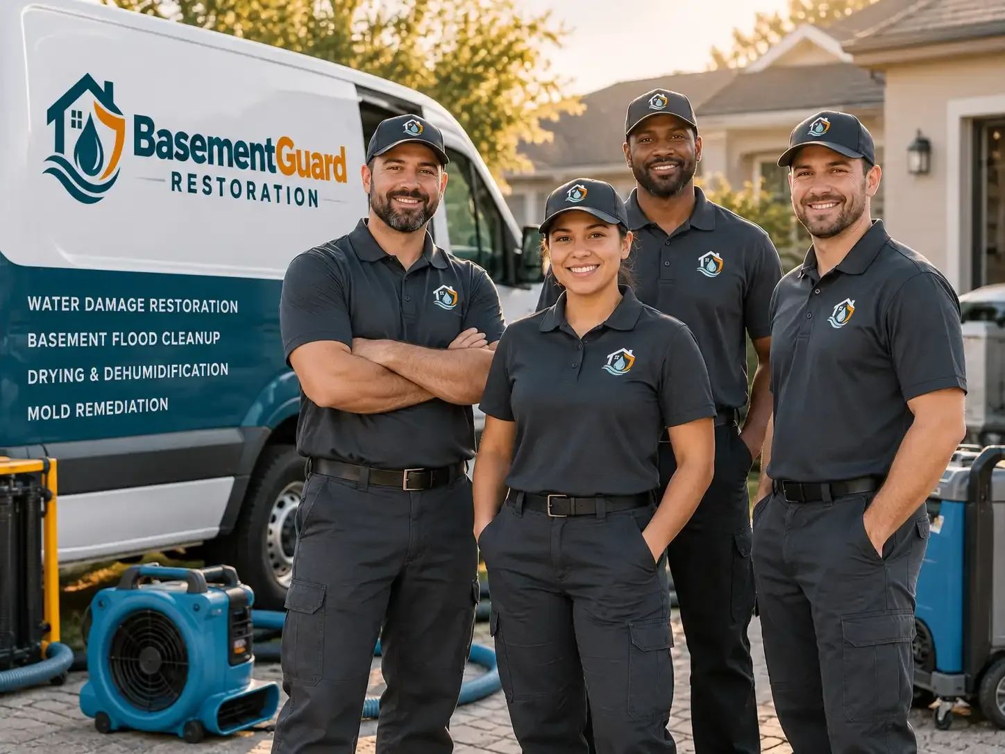 Basement Water Damage Restoration company in Burkett, TX